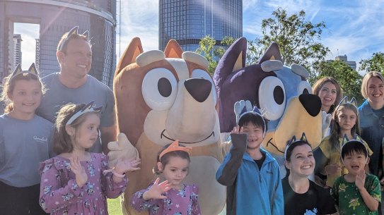 ‘Bluey’s world, for real life’ lofficially launched in Brisbane this morning.