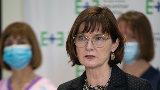 Victorian Health Minister Mary-Anne Thomas.