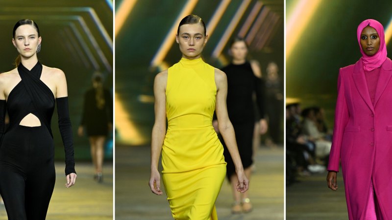 Not just a ‘nice work top’: After 55 years, Cue takes on fashion week