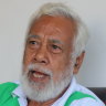 Xanana Gusmao is campaigning to return as prime minister in Timor-Leste.