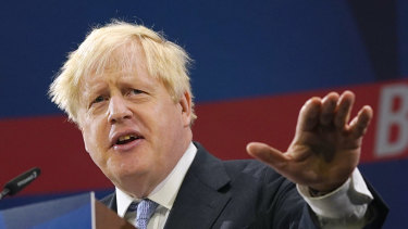 High wages, here we come: Britain’s Prime Minister Boris Johnson.