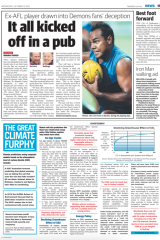 ‘The Great Climate Furphy’ appeared in Wednesday’s Herald Sun newspaper.