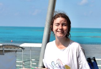 Tara Bellerose, 23, uses her large social media following to talk about the climate crisis. 