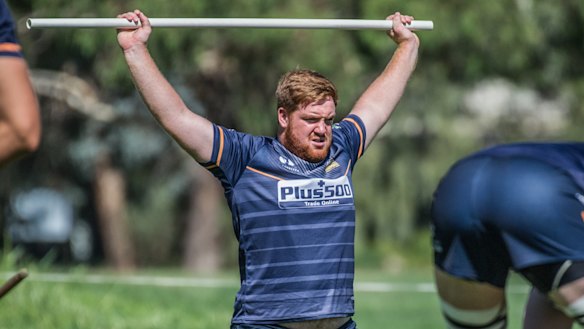 Gungahlin front-rower Tom Ross will be in contention to make his Super Rugby debut.