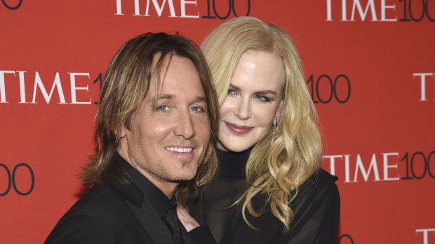 Keith Urban and Nicole Kidman at the Time 100 Gala in April.