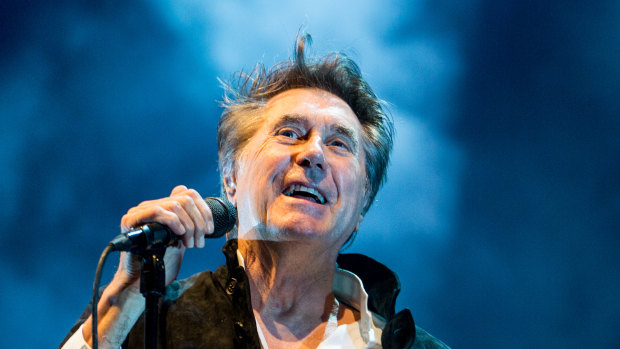 Still got it: Bryan Ferry at Rochford Wines.