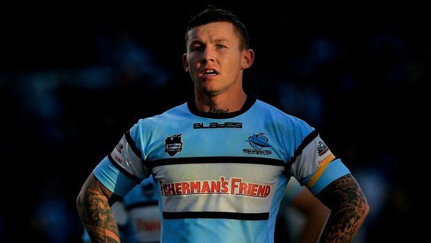 He's back: Former Shark Todd Carney is set to run out for the Bears next weekend.