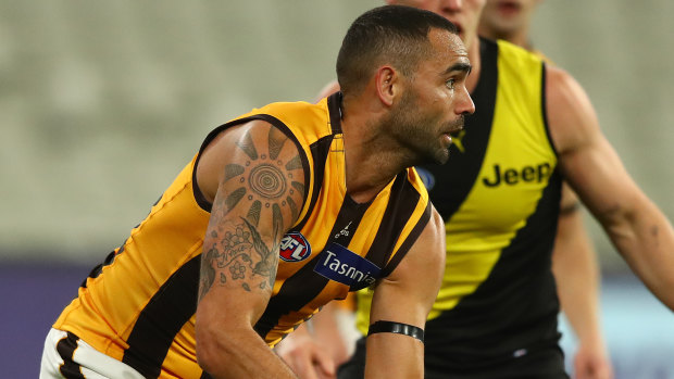 Burgoyne will be rested by the Hawks. 
