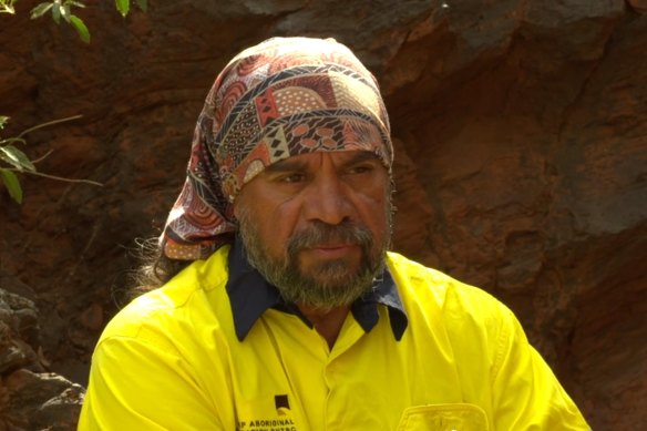 PKKP director Burchell Hayes in the Pilbara.