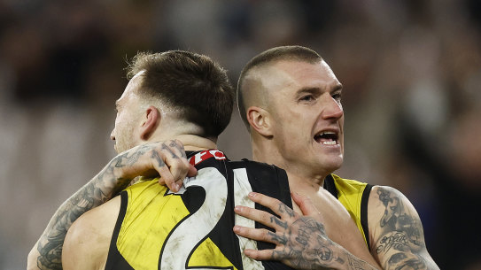 Dustin Martin is widely regarded as one of the AFL’s million-dollar men.