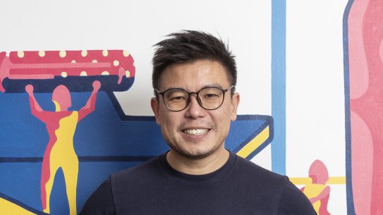 Airtasker founder Tim Fung ahead of the company’;s IPO which was delayed by a day following an ASX error. 