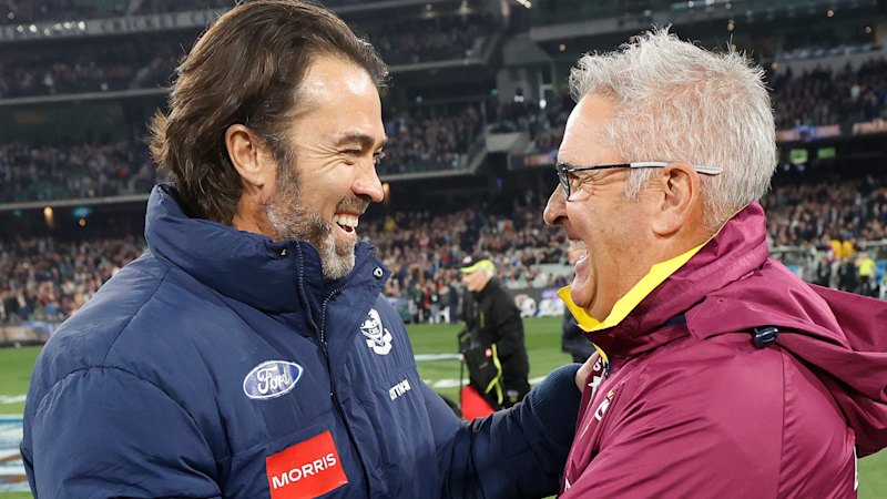 AFL Grand Final 2025: Geelong Cats Coach Chris Scott and Brisbane L...