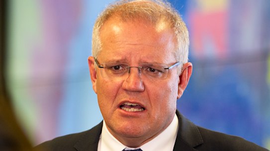 Prime Minister Scott Morrison. 