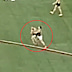 Lachie Neale’s punch on Jack Ginnivan.