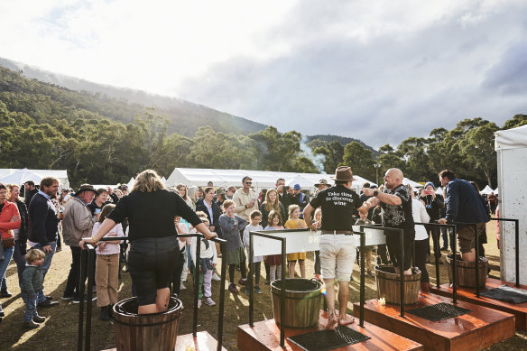 Grampians Grape Escape takes place in May, with hands-on wine fun, live music and more.
