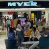 Myer shares dive as customers shut their wallets