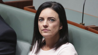 Labor MP Emma Husar in the House of Representatives on Thursday.