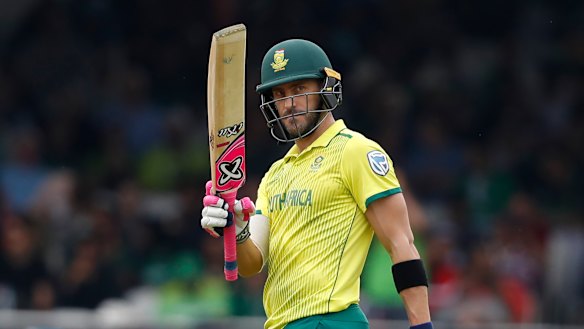 Former South Africa captain Faf du Plessis could be a high pick in the BBL draft.