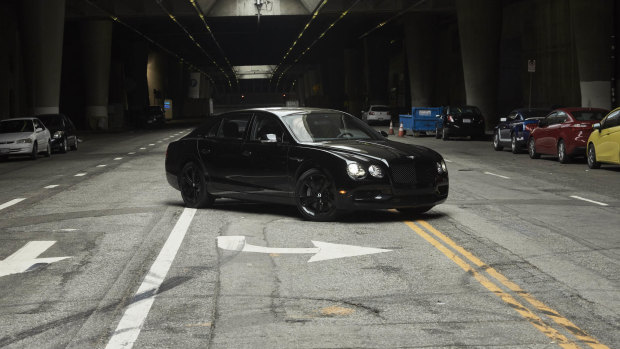 A Bentley Flying Spur in Singapore.