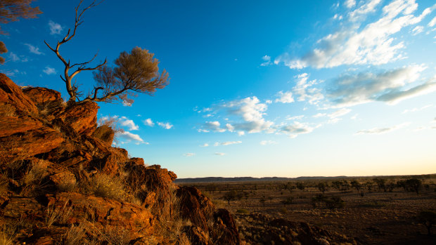 Docker River in  the Northern Territory, where locals speak little English.