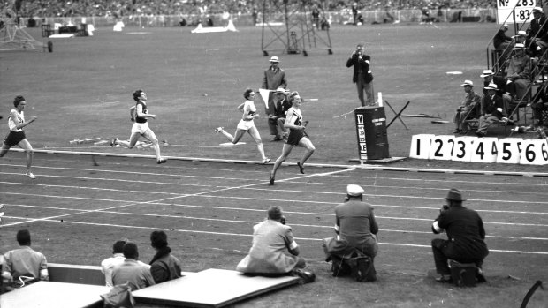 Betty Cuthbert in 1956.