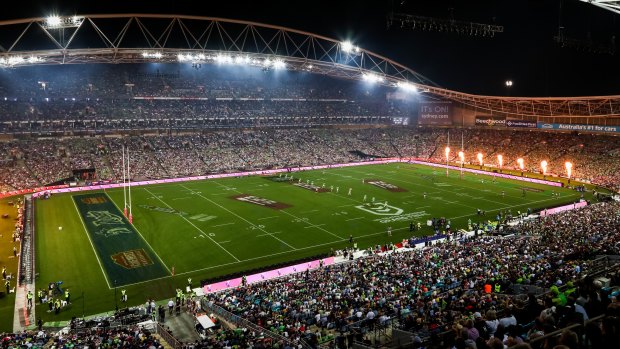 ANZ Stadium at full capacity for the 2019 grand final.