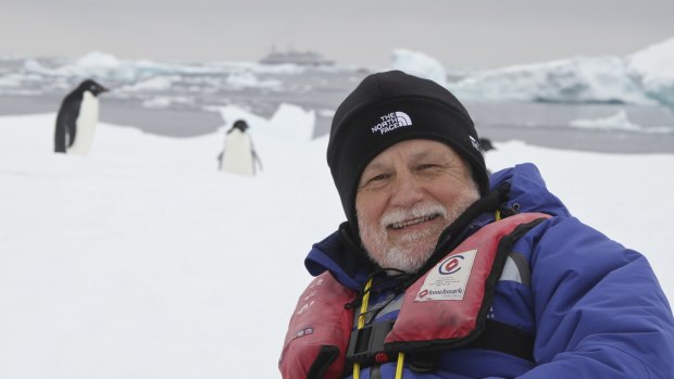 David Day in Antarctica.
