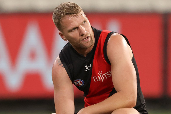Essendon star Jake Stringer has been grounded during the AFL pre-season.