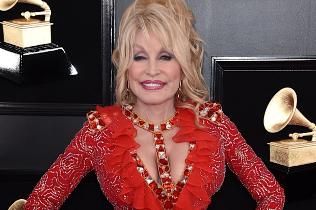 Dolly Parton, Grammy Awards, Staples Center, February 10, 2019, Los Angeles