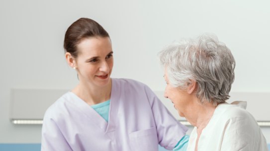 One in five hospital beds are currently occupied by an elderly person. 