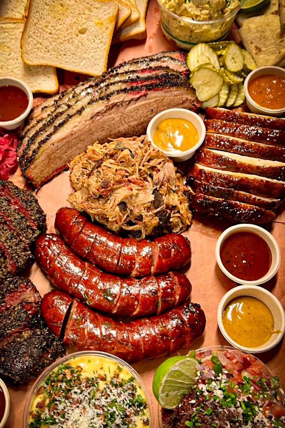 Barbecue platter.