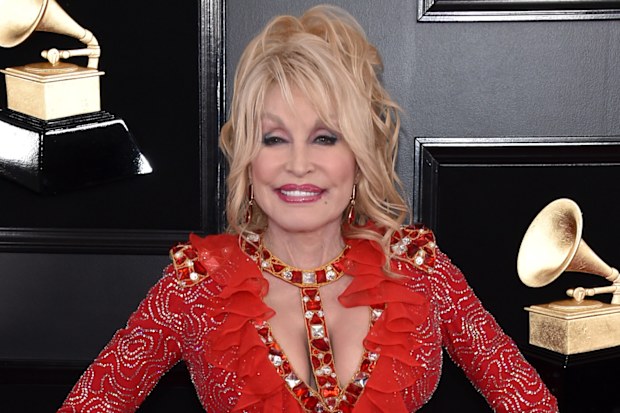 Dolly Parton, Grammy Awards, Staples Center, February 10, 2019, Los Angeles