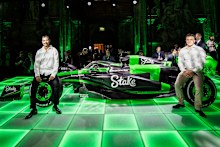 Ed Craven at the launch of their Stake F1 Team Kick Sauber. x