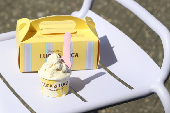 Bondi ice-cream shop Luca &amp; Luca, from Harrys Bondi.