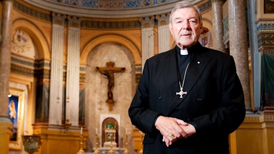 Cardinal Pell in Rome.