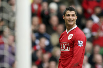 Cristiano Ronaldo, the bloke Manchester United mistakenly called up instead of the author.