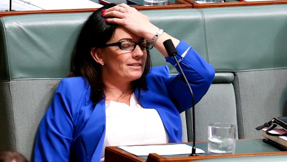On leave: embattled Labor MP Emma Husar.
