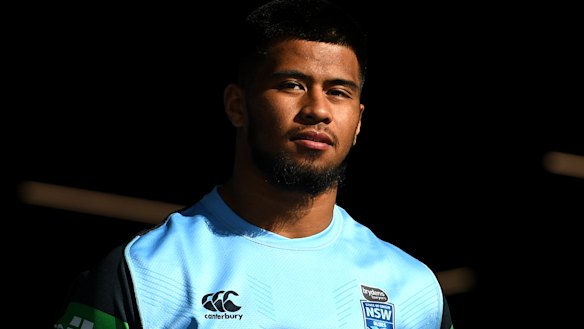 Seeking the right path: Payne Haas recently converted to Islam.