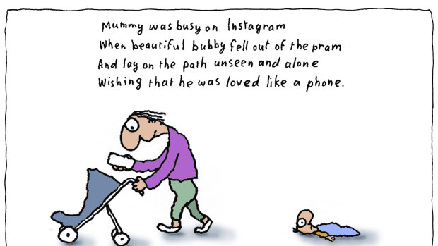 The cartoon at the centre of the controversy. Illustration: Michael Leunig 