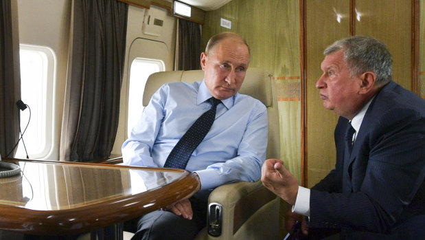 Igor Sechin, chief executive officer of Rosneft PJSC, is a close ally of Vladimir Putin.