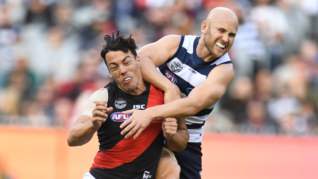 Gary Ablett was offered a one-match ban for this incident.