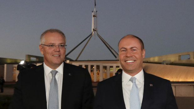 Prime Minister Scott Morrison and Treasurer Josh Frydenberg began the budget sell on Wednesday, but history suggests budgets don't tend to help at the polls.