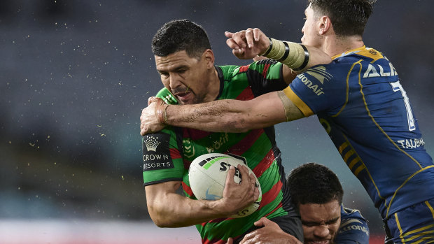 Cody Walker helped Souths to a thumping win over Parramatta.
