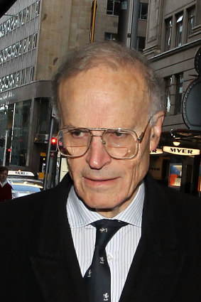 Former High Court justice Dyson Heydon.