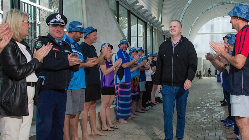 Senior Constable Mark Patterson receives community support amid pancreatic cancer battle