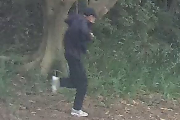 An image released by NSW Police after reports of an armed man in Dulwich Hill.