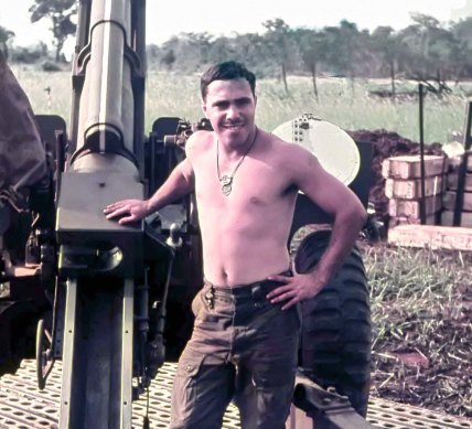 John Kinsela in Vietnam.