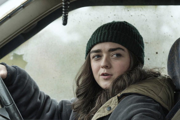 Maisie Williams in the cheerful British black action comedy Two Weeks To Live.