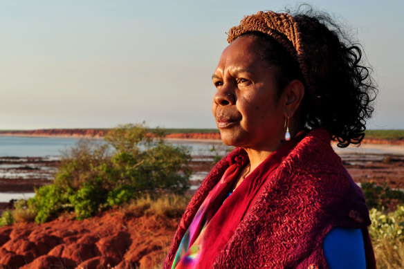 Dr Anne Poelina, Nyikina Warrwa traditional custodian, from Fitzroy River.