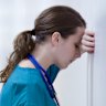 Healthcare workers are already exhausted after two years on the front lines of the pandemic.